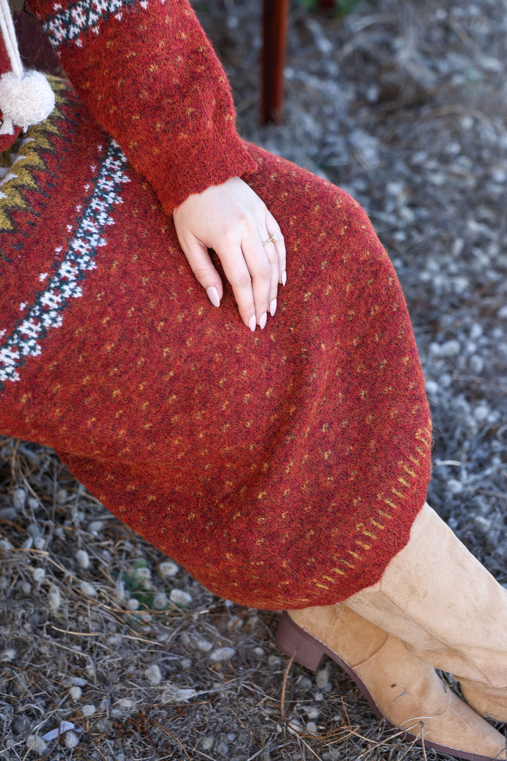 Nevaeh Skirt - Rust