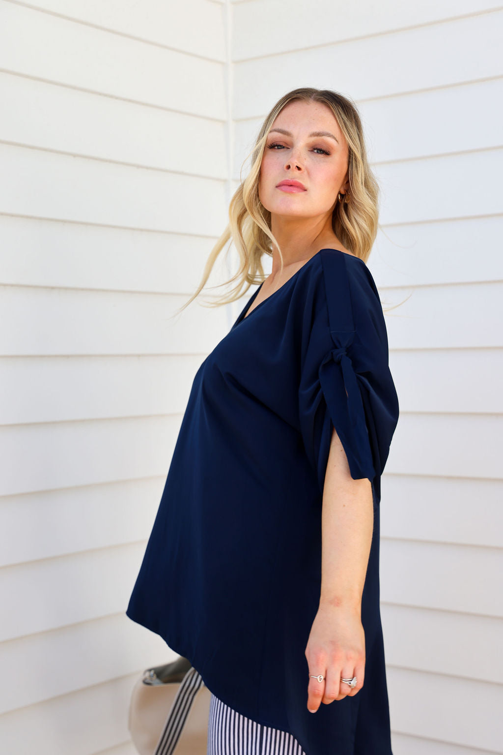 Lily Top - Navy